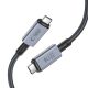 3. Kabel Tech-Protect UltraBoost Max USB-C 4.0 / USB-C 4.0 PD 240W 8K 40Gbps 2m - szary