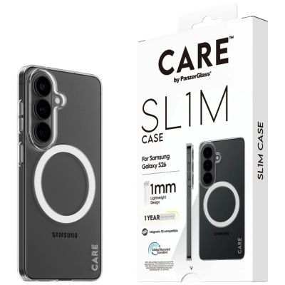 5. Etui CARE by PanzerGlass SL1M na Samsung Galaxy S26 - przezroczyste