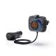 24. SAVIO TR-14 TRANSMITER SAMOCHODOWY FM Z BLUETOOTH I ŁADOWARKĄ,QUICK CHARGE 3.0 I POWER DELIVERY, RED. SZUMÓW