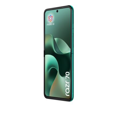 6. Motorola Razr 70 5G 256 GB Sporting Green