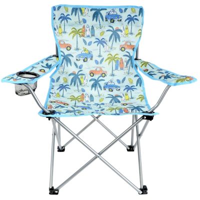 3. KRZESŁO TURYSTYCZNE SKŁADANE DZIECIĘCE NIEBIESKIE REDCLIFFS