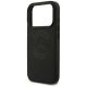 6. Etui Mercedes Leather Vintage Logo MagSafe na iPhone 17 Pro - czarne