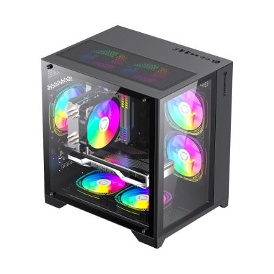 3. GameMax Infinity Mini BK Micro Tower Czarny