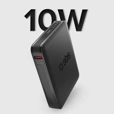 3. Powerbank SBS NanoTube 5000 mAh High-Density - czarny