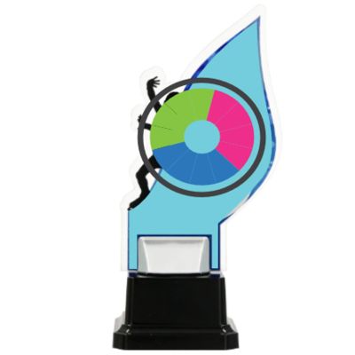 5. Trofeum z plexy na podwyższeniu - INDYWIDUALNE