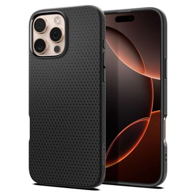 Etui Spigen Liquid Air na iPhone 16 Pro - czarne