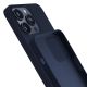 9. Etui 3mk Silicone Case na iPhone 16 Pro - granatowe