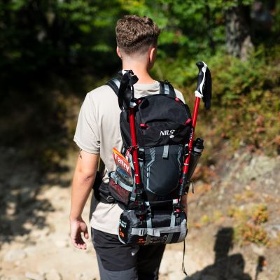 12. NC1993 PLECAK TURYSTYCZNY CZARNY NORTHLAKE 30L+10 NILS CAMP