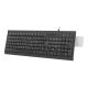 7. Klawiatura NATEC NKL-2052 Biuro USB QWERTY Hiszpański Czarny