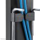 6. Neomounts FPMA-D865DBLACK uchwyt / stojak do monitorów 68,6 cm (27") Biurko Czarny