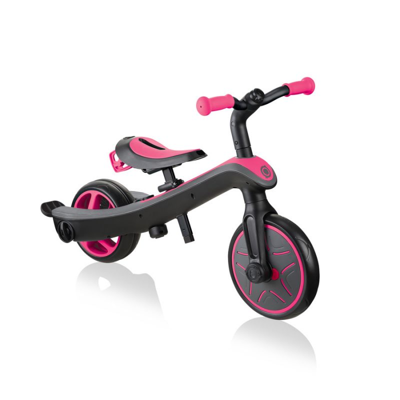 24. Rowerek 4w1 Globber Explorer Trike Fuchsia 632-110-2 HS-TNK-000013809
