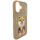 3. Etui Nimmy Glasses Cool nag na iPhone 17 - beżowe