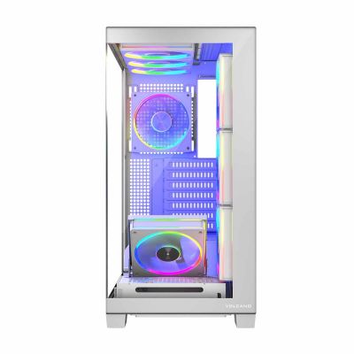 21. MODECOM OBUDOWA VOLCANO STELLAR ARGB MIDI 8F WHITE