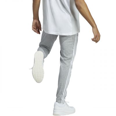 2. Spodnie adidas Essentials Single Jersey Tapered Open Hem 3-Stripes M IC0046