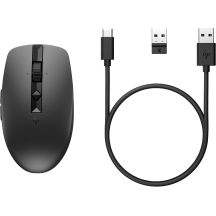 Mysz HP 710 Rechargeable Silent Mouse Black bezprzewodowa z akumulatorem czarna 6E6F2AA