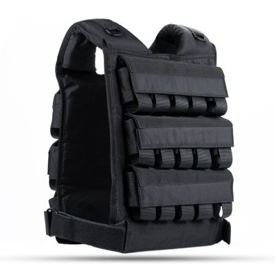 21. Kamizelka treningowa obciążeniowa 20 kg z bloczkami W20B | DBX Bushido