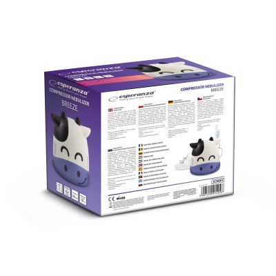 12. Inhalator kompresorowy Esperanza BREEZE ECN001 (kolor biały)