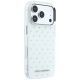 4. Etui Karl Lagerfeld IML Rhinestones Allover and Electroplated Logo na iPhone 17 Pro Max / 18 Pro Max  - białe