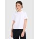 T-shirt regular gładki damski 4F 4FRAW25TTSHF3625-10S