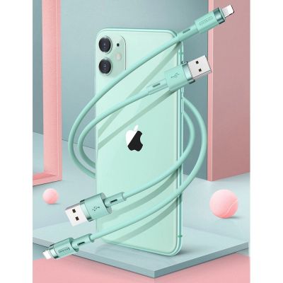 2. Kabel Joyroom Liquid Silicone Data Cable N2 USB-A / Lightning 2.4A 1.2m - biały
