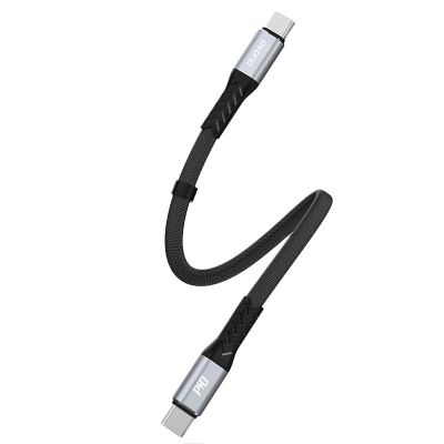 2. Kabel Dudao L10C USB-C - USB-C PD 100W 5A 0,23m - czarny