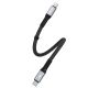 2. Kabel Dudao L10C USB-C - USB-C PD 100W 5A 0,23m - czarny