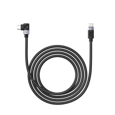 2. Kabel USB-C - USB-C Orico C2CW kątowy PD 100 W 480 Mb/s 0.5 m - czarny