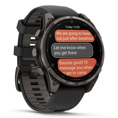 3. Zegarek sportowy Garmin fenix 8 PRO 47mm AMOLED Sapphire Carbon Gray