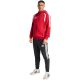 6. Bluza męska adidas Tiro 26 League Sweat Full Zip Hoodie czerwona KF9106
