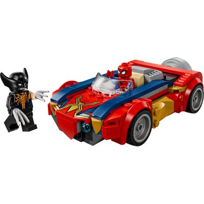 3. LEGO Marvel Super Heroes 76336 Wolverine jako Venom i samochód Spider-Mana