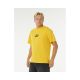 2. Koszulka męska RIP CURL Medina Inner Vision Spray Tee żółta