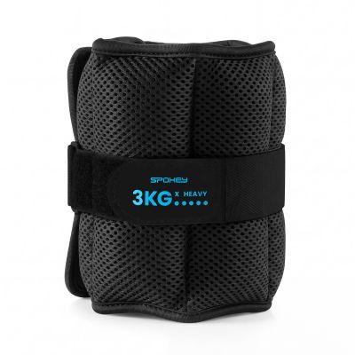 3. Zestaw 2 obciążeń na nadgarstki lub kostki Spokey ACTIVE FORM 3 kg