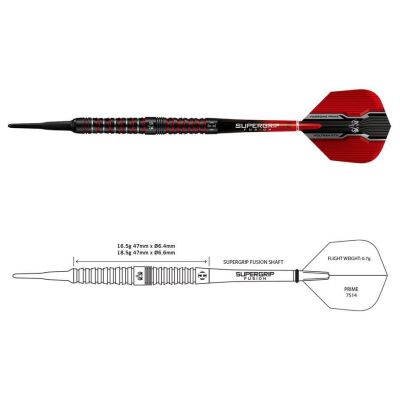 2. Rzutki Harrows Wolfram Infinity 97% Softip HS-TNK-000013388