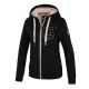 Bluza damska ocieplona rozpinana z kapturem czarna Pit Bull Sherpa Ruffina  - 18401190000