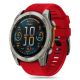 Pasek silikonowy Tech-Protect Silicone Line na Garmin Fenix 5X / 5X Plus / 6X / 6X Pro / 7X / 8 (51 mm) - czerwony
