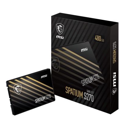 5. Dysk SSD MSI SPATIUM S270 SATA 2.5” 480GB
