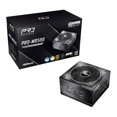 Zasilacz Asrock PRO-M850G 850W 80 PLUS Gold