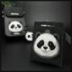 9. Portfel Nimmy Big Eyed Pet 2.0 Panda etui na karty - czarny