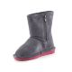 3. Buty zimowe BearPaw Emma Toddler Zipper Jr 608TZ-903 Charcoal Pomberry