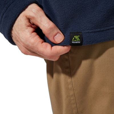 3. Bluza polarowa męska Berghaus Prism PT HZ  roz. M Niebieska