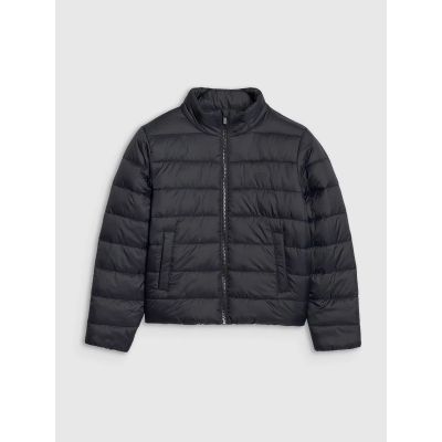 6. Kurtka dziewczęca puchowa z wypełnieniem syntetycznym 4F 4FJWSS25TDJAF515-20S