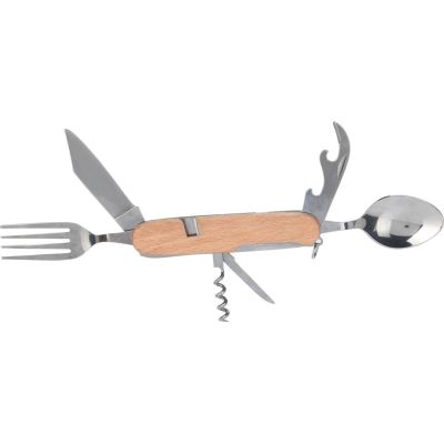 13. ZESTAW SURVIVALOWY TURYSTYCZNY SCYZORYK 8w1 DREWNO