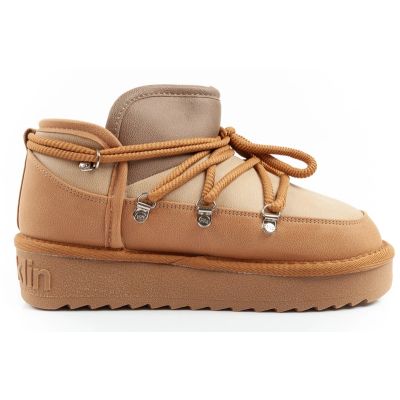 4. D.Franklin buty śniegowce damskie zimowe modne ocieplane botki