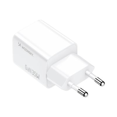 3. Ładowarka sieciowa Wozinsky WWC-35W GaN USB-A + USB-C - biała