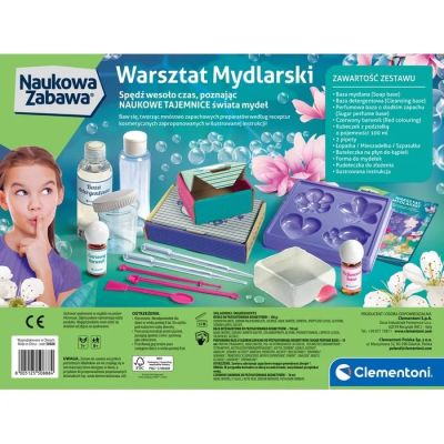 3. Zestaw Clementoni - Warsztat mydlarski