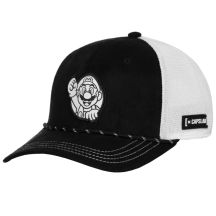 Capslab Super Mario Trucker Cap CL-SMB2-1-PCS-NIG Czarne One size