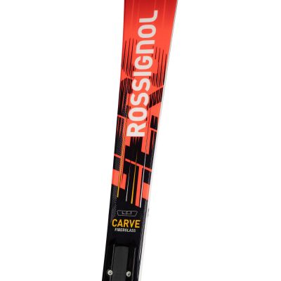 4. Zestaw narciarskie narciarski ROSSIGNOL HERO CARVE K NX12