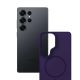 10. Etui 3mk Smoke MagCase na Samsung Galaxy S25 Ultra - fioletowe-półprzezroczyste