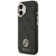 2. Etui Guess 4G Strass Logo & Big Strap Metal Buttons MagSafe na iPhone 17 - czarne