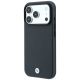 2. Etui BMW Kevlar Metal Logo MagSafe na iPhone 18 Pro / 17 Pro - grafitowe